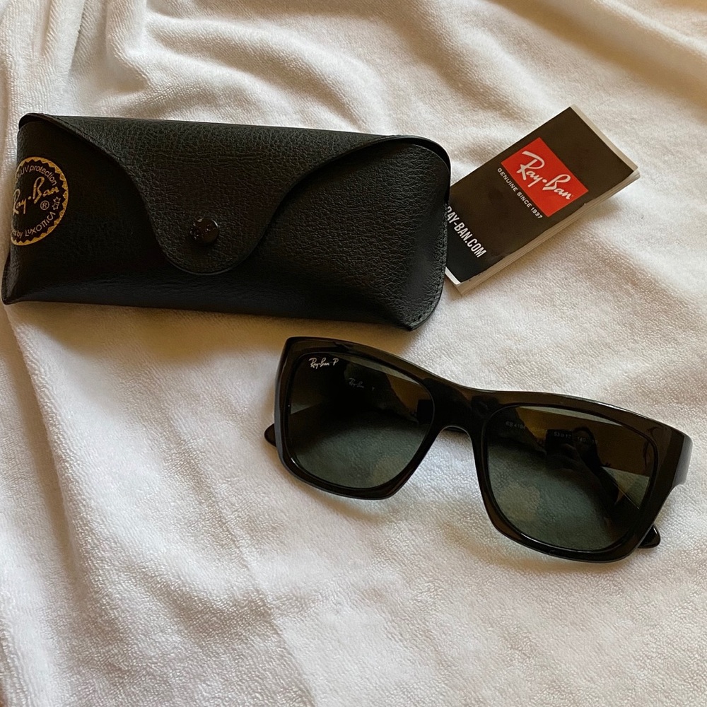 Ray-Ban 53mm Polarized Wayfarer Sunglasses